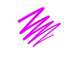 Splash line abstract doodle 