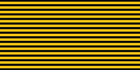 Black Yellow Horizontal Stripes Pattern Illustration