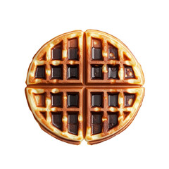 Wondrous Waffle Magic A Waffle Maker Awakening [Transparent Background PNG].