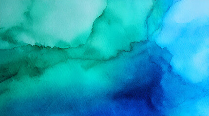 Abstract watercolor paint background by teal color blue and green or purple and gold with liquid fluid texture for background, banner
