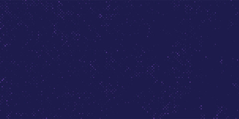 Purple abstract pixel texture bg video screen. Tv pattern background with square noise effect. Futuristic broadcast neon gradient banner for television