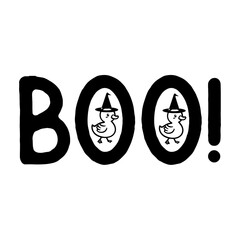 Boo! SVG Design
