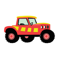 Sand buggy vector illustration isolated 