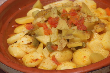 Fresh Tajine Close-up