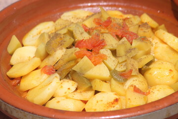 Fresh Tajine Close-up