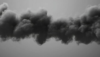 Moody Overcast Cloudscape Atmosphere Heavy Cloud Cover with Bright Opening



