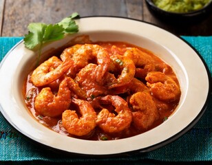 camarones enchipotlados shrimp cooked in a smoky chipotle sauce