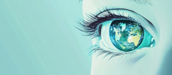 Global Vision: A World Reflected in the Eye