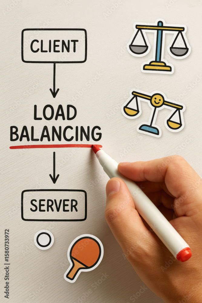 Poster efficient distribution workload between client and server enhances system stability and performance