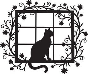 
Vintage Floral Laser Cut Ornamental Frame Set
