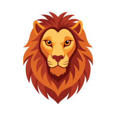 lion head vector