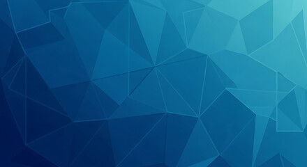 Fototapeta premium Stunning Blue Abstract Background: Crystalline Texture, Geometric Design, Deep Ocean Hues for Website, Presentation, and Design Projects