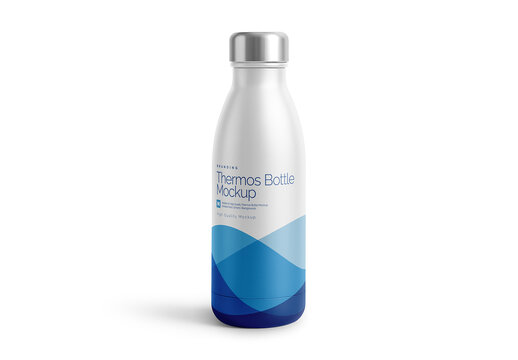 Thermos Bottle Mockup 1