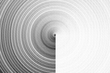 Steel tunnel with a brushed metallic pattern, creating a circular 3D industrial design with light and shadowSteel tunnel with a brushed metallic pattern, creating a circular 3D industrial design with 