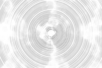 Abstract metallic background featuring a swirling, blue, geometric circle pattern with light and shadow for a modern 3D design