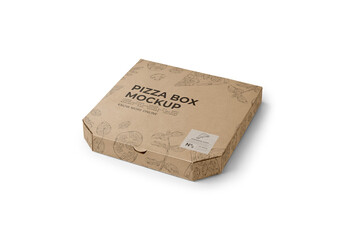 Kraft Pizza Box Mockup 1
