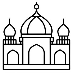 Mosque Outline