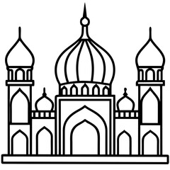 Mosque Outline
