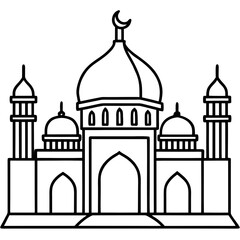 Mosque Outline