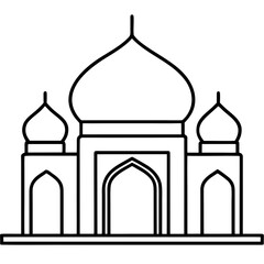 Mosque Outline