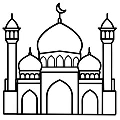 Mosque Outline