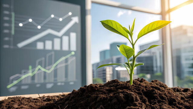 Growth investment strategy financial planning business investment success and growing company concept - Powered by Adobe