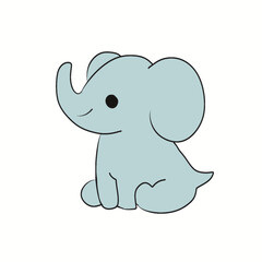 elephant cartoon illustration