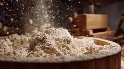The process of milling wheat into flour  understanding traditional techniques and modern methods