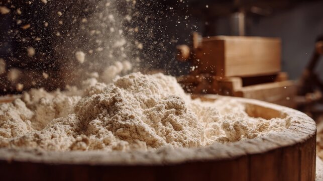 The process of milling wheat into flour  understanding traditional techniques and modern methods