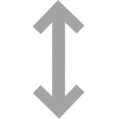 gray double arrow