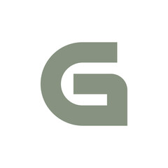 Stylized Letter G Logo – Abstract and Unique Design
