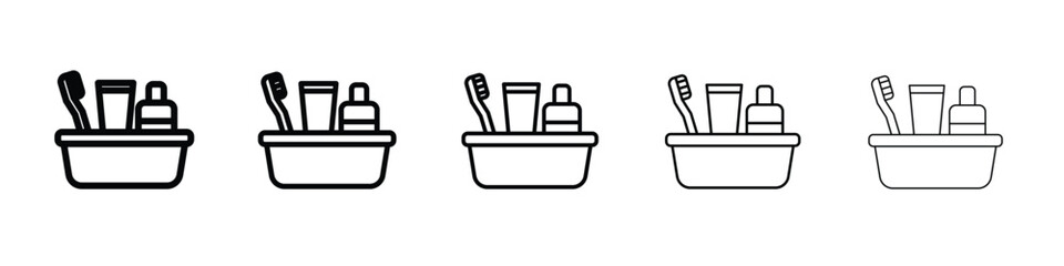 hygiene kit icon symbol, logo illustration. Pixel perfect vector graphics
