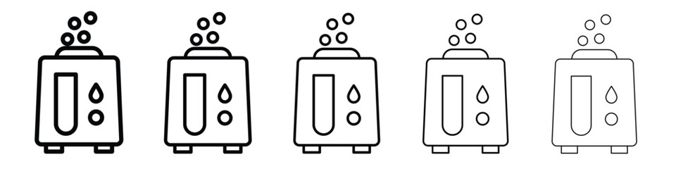 Humidifier icon symbol, logo illustration. Pixel perfect vector graphics