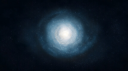 Fototapeta premium Mysterious pulsating cosmic object in a starry galaxy, revealing the wonders of astronomical discovery
