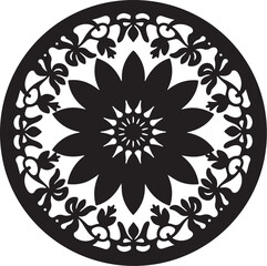 
Vintage Floral Laser Cut Ornamental Frame Set
