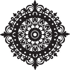 
Vintage Floral Laser Cut Ornamental Frame Set