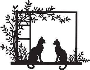 
Vintage Floral Laser Cut Ornamental Frame Set