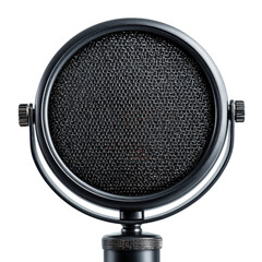 Crisp Sound Recording with Pop Filter for Microphone Home Studio High Fidelity Environment Close-Up View