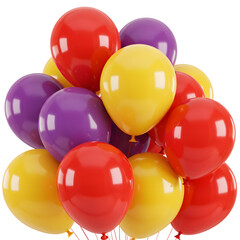 Colorful Balloons Celebration, Festive Occasion, Party Decorations, Bright Air Balloons, Multi-Colored,  Festive Mood Enhancer, Birthday Party, Event Decor.