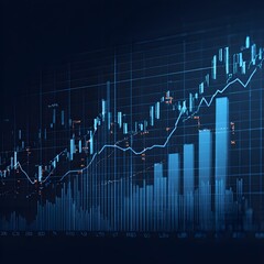 stock market graph  stock market chart, stock market graph on black, 
