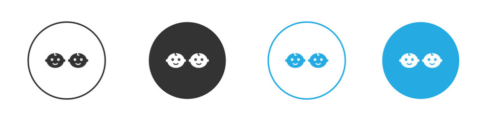 Obraz premium Twin icon