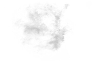 Realistic Isolated Cloud – Transparent Soft Cloud Element for Weather and Sky Design