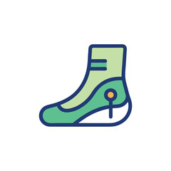 Foot Rehabilitation Physiotherapy Icon