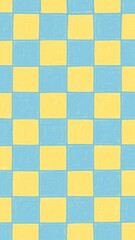 Fototapeta premium Vibrant geometric checkered pattern