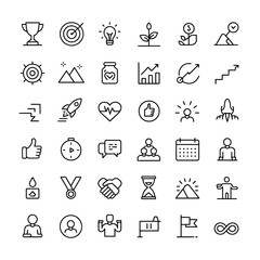 Fototapeta premium Seamless Horizontal Line Icon Set Featuring an Animal Illustration Suitable for Graphic Design and Creative Projects with Various Color Options