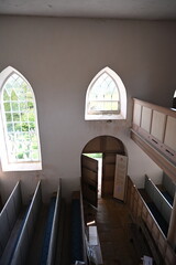 interior of St Stephen's Church, Fylingdales. North Yorkshire 