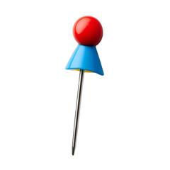 red push pin