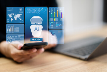 AI agent uses generative artificial intelligence for robotic automation, business analysis,...