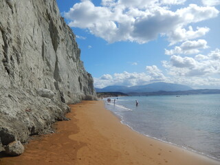 Red sand and the sea - Xi beach, Kefalonia