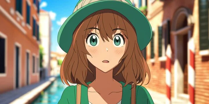 Anime style st patricks animation 